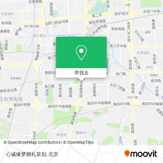 心诚缘梦婚礼策划地图