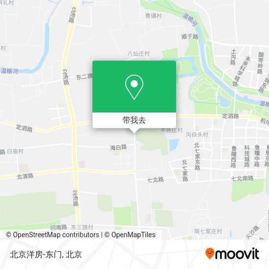 北京洋房-东门地图