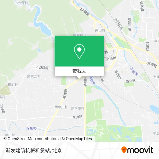 新发建筑机械租赁站地图