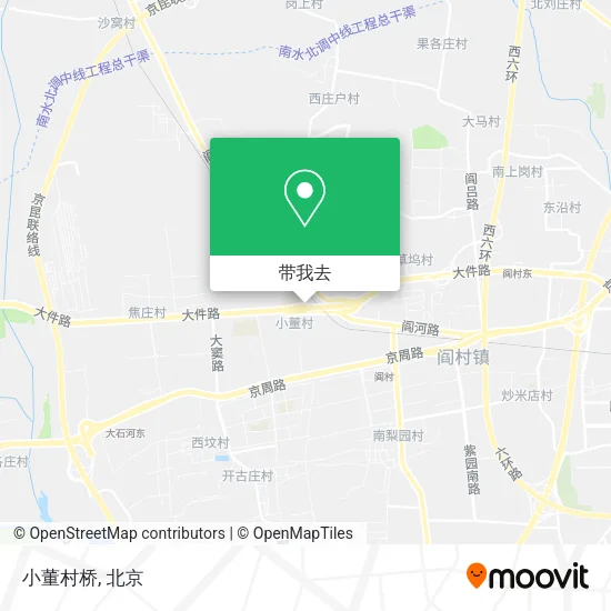 小董村桥地图