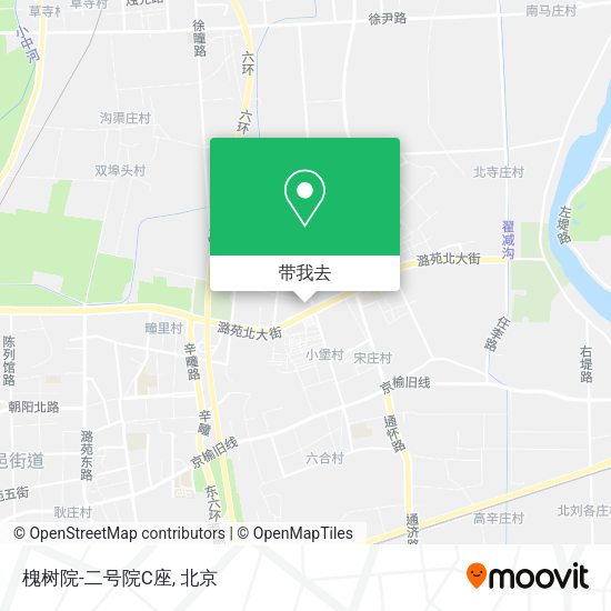 槐树院-二号院C座地图