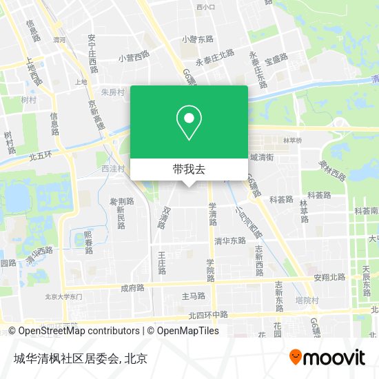 城华清枫社区居委会地图
