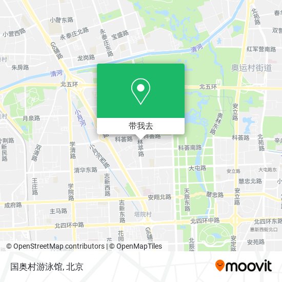 国奥村游泳馆地图