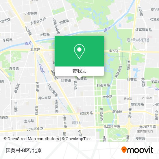 国奥村-B区地图