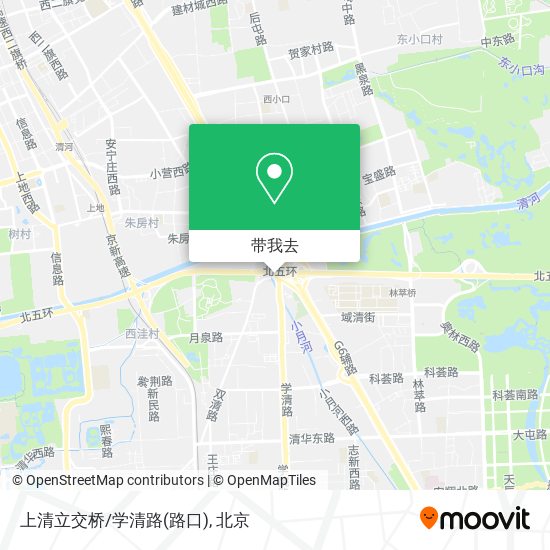 上清立交桥/学清路(路口)地图