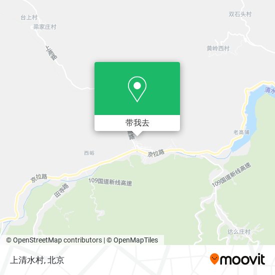 上清水村地图