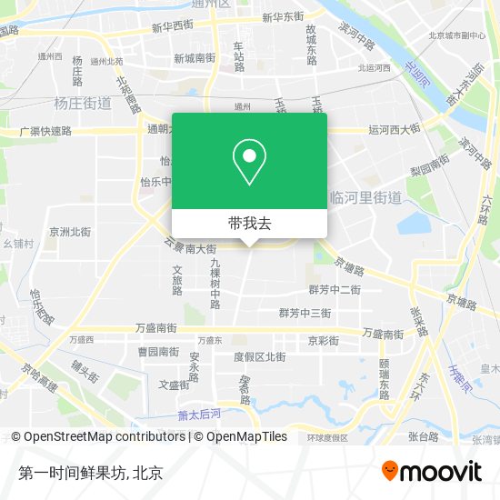 第一时间鲜果坊地图