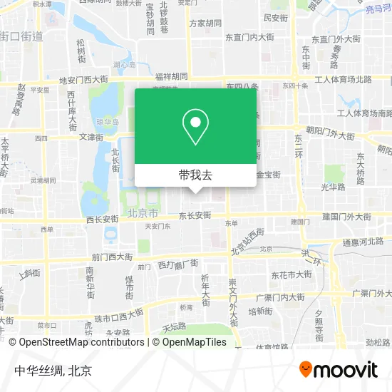 中华丝绸地图