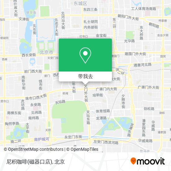 尼积咖啡(磁器口店)地图