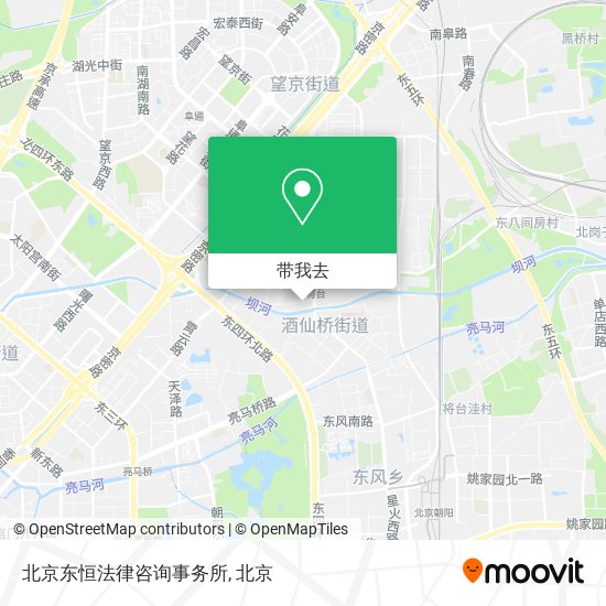 北京东恒法律咨询事务所地图