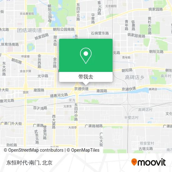 东恒时代-南门地图