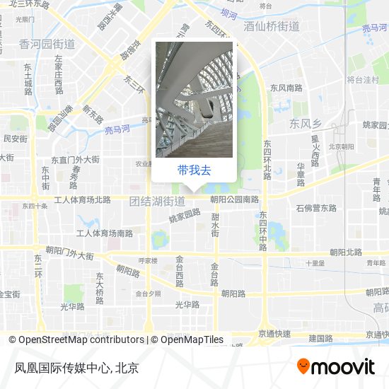 凤凰国际传媒中心地图