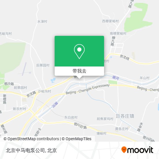 北京中马电泵公司地图