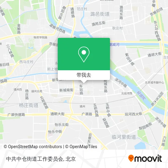 中共中仓街道工作委员会地图