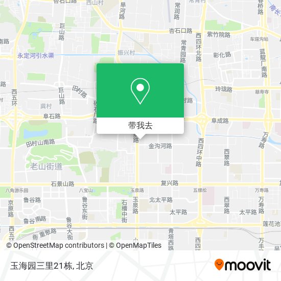 玉海园三里21栋地图