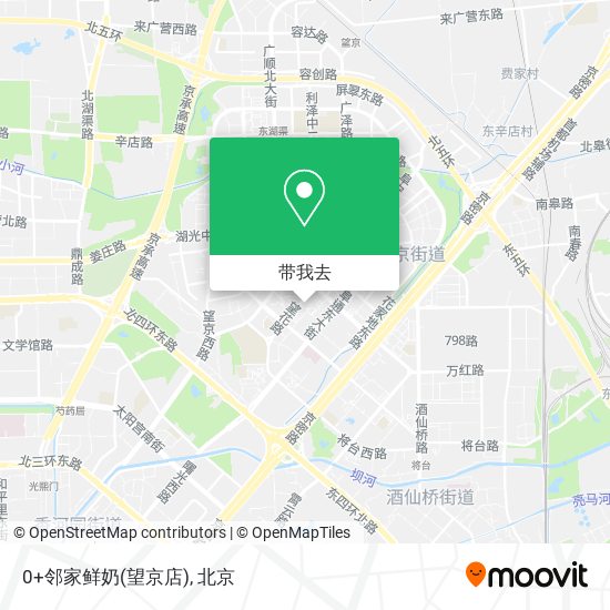 0+邻家鲜奶(望京店)地图