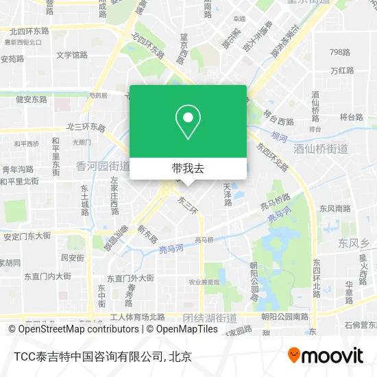 TCC泰吉特中国咨询有限公司地图