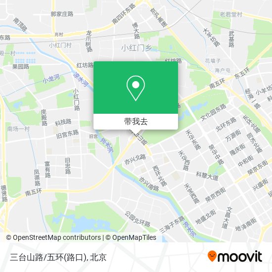 三台山路/五环(路口)地图