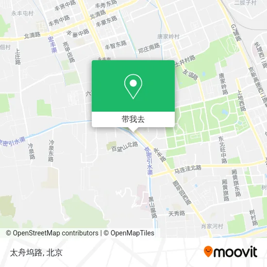 太舟坞路地图