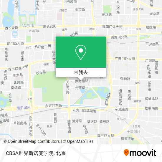 CBSA世界斯诺克学院地图
