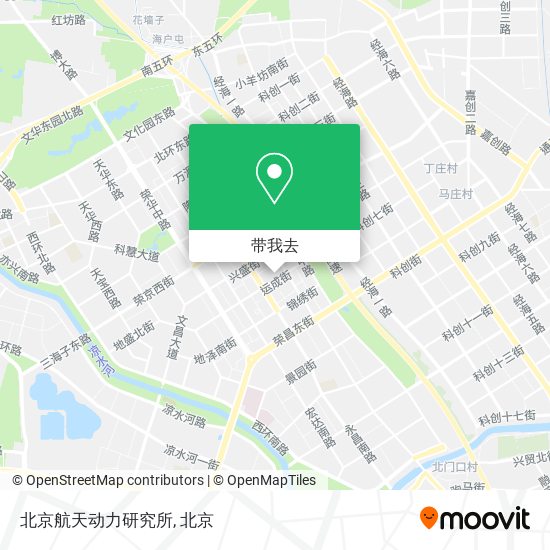 北京航天动力研究所地图