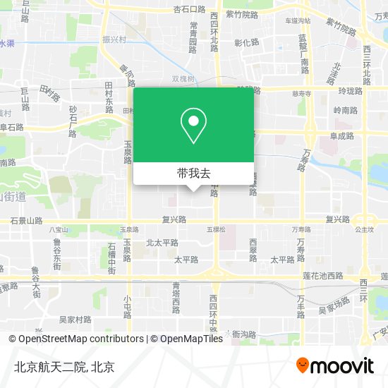 北京航天二院地图