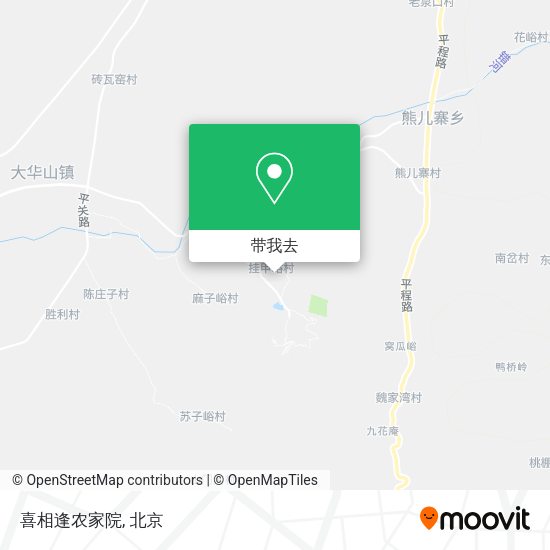 喜相逢农家院地图