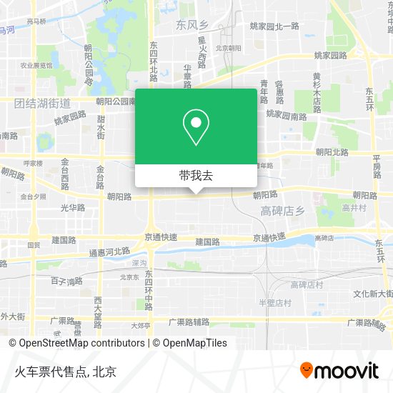 火车票代售点地图