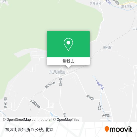 东风街派出所办公楼地图