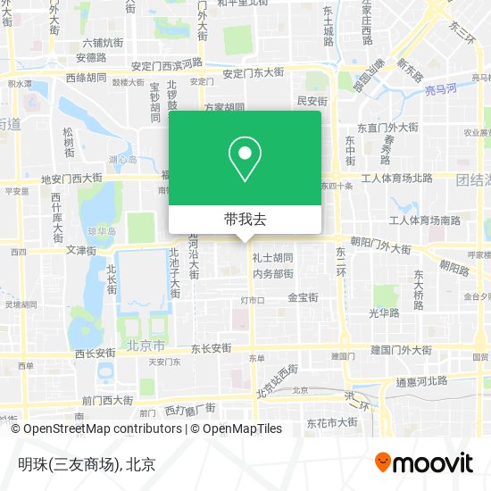 明珠(三友商场)地图