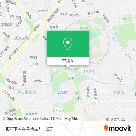 北京市金双星模型厂地图