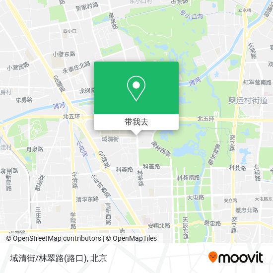 域清街/林翠路(路口)地图