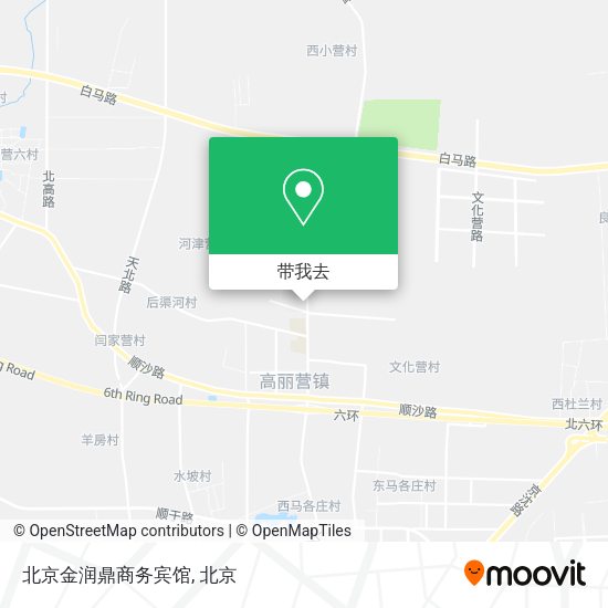 北京金润鼎商务宾馆地图