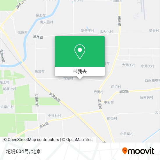 坨堤604号地图