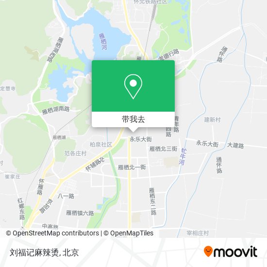 刘福记麻辣烫地图