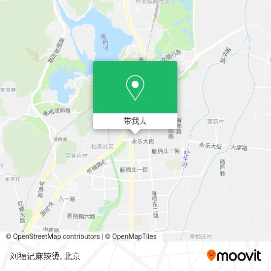 刘福记麻辣烫地图