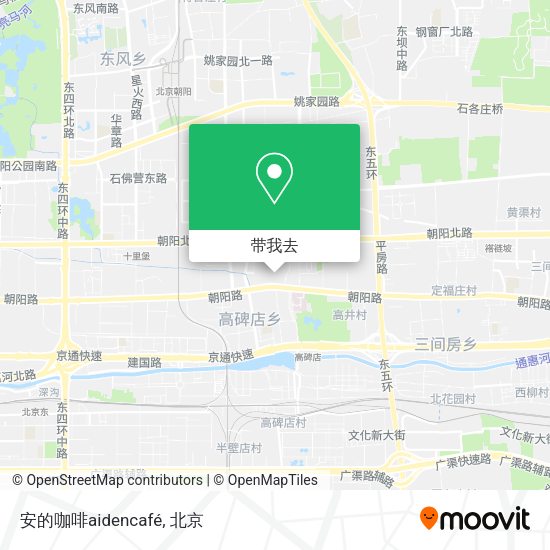 安的咖啡aidencafé地图
