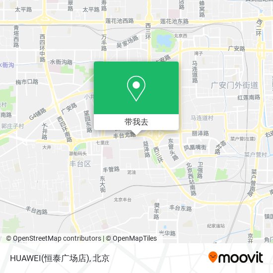 HUAWEI(恒泰广场店)地图