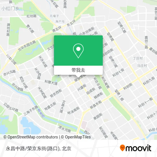 永昌中路/荣京东街(路口)地图