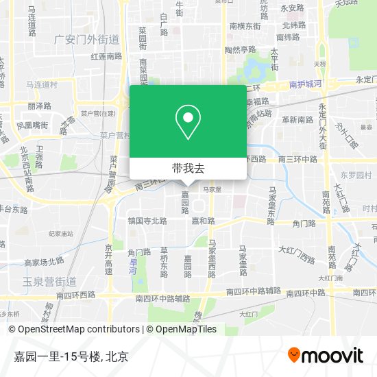 嘉园一里-15号楼地图
