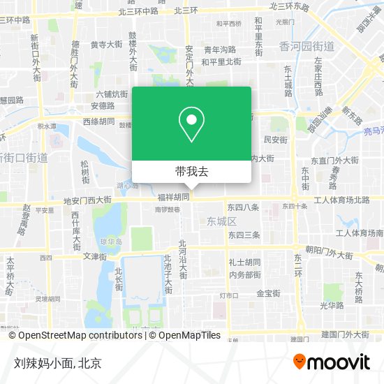 刘辣妈小面地图