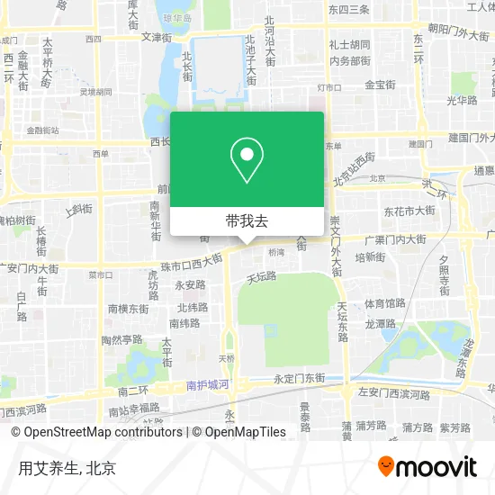 用艾养生地图