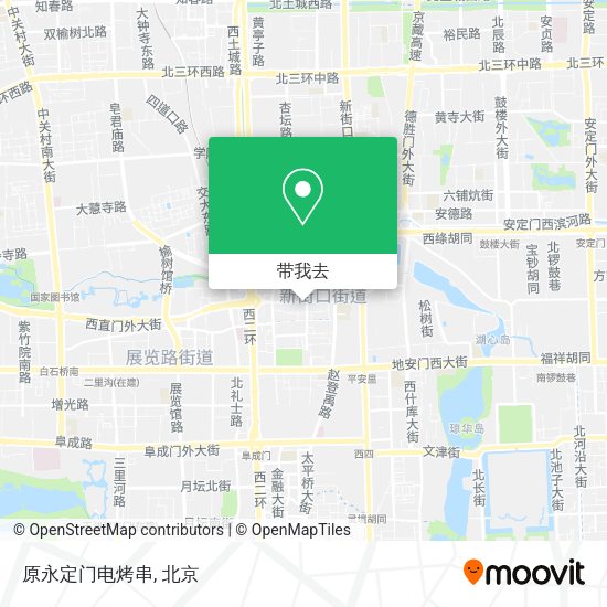 原永定门电烤串地图