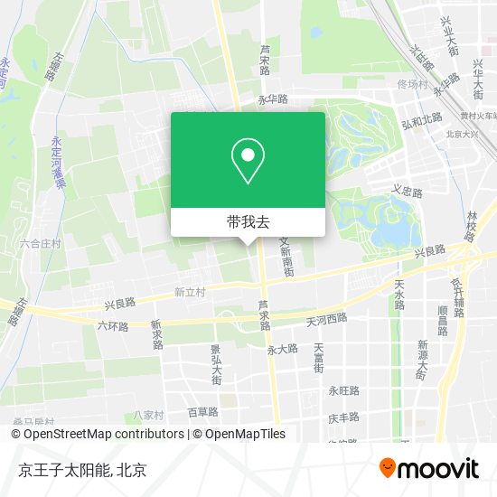 京王子太阳能地图