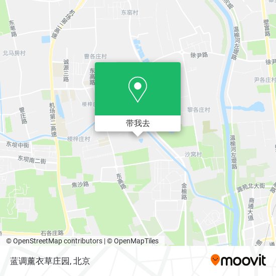 蓝调薰衣草庄园地图