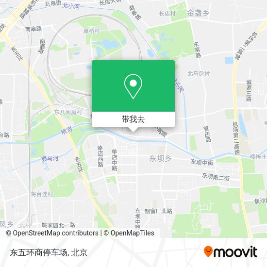 东五环商停车场地图