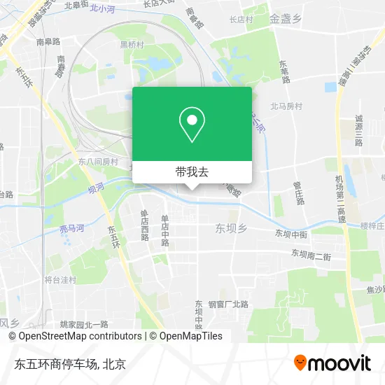 东五环商停车场地图