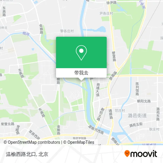 温榆西路北口地图