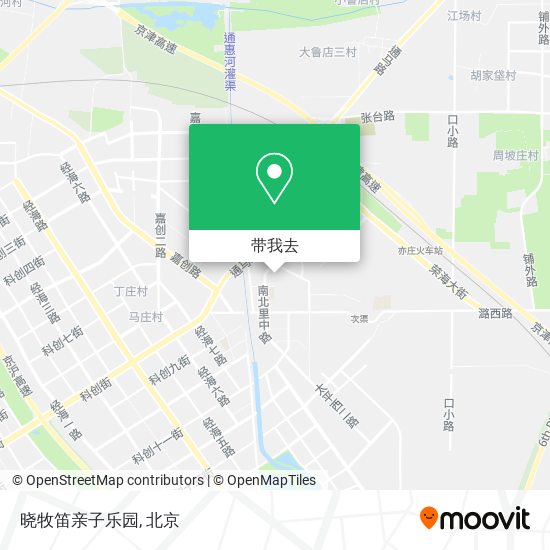 晓牧笛亲子乐园地图
