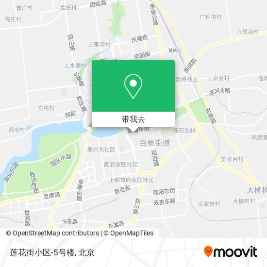 莲花街小区-5号楼地图